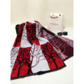 Wholesale Chinese Women Scarf, Printed Winter Merino Wool Scarf